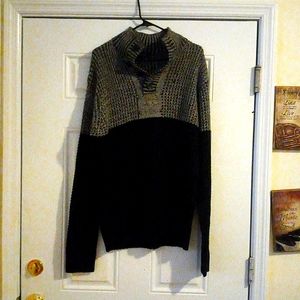 True Rock Sweater  Grey and Black size XXL